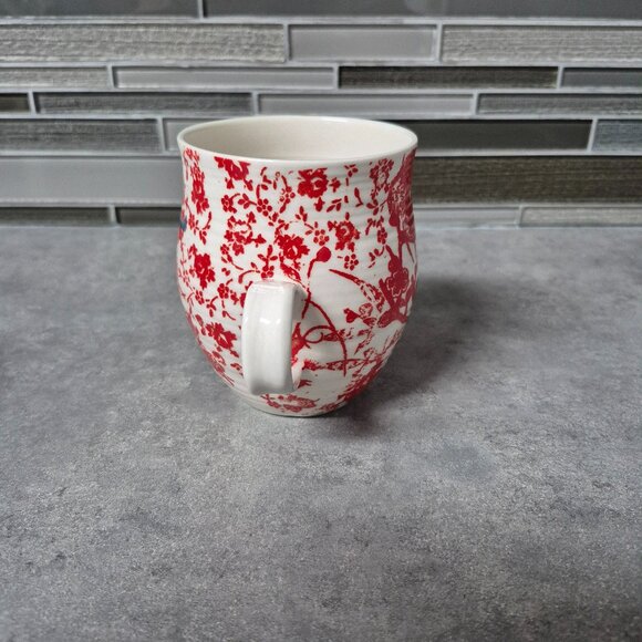 Anthropologie Homegrown Monogram Initial "L" Tea Coffee Cup Mug - Picture 2 of 6